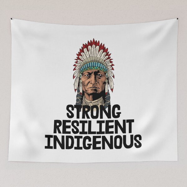 Item preview, Strong Resilient Indigenous designed and sold by Bendthetrend.