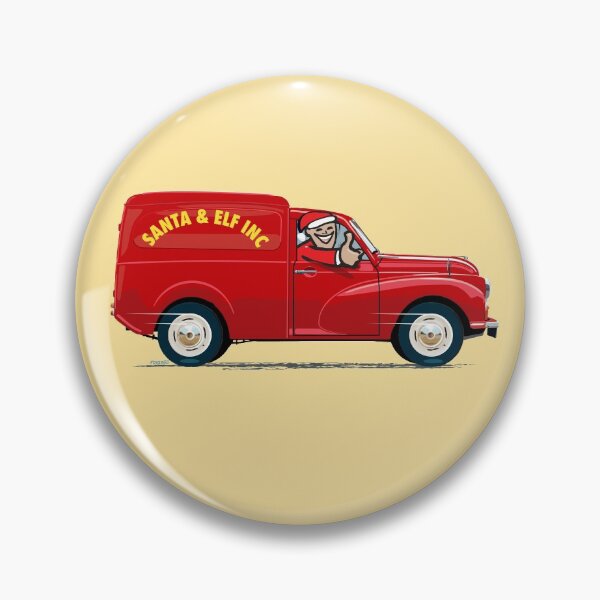 Item preview, Morris Minor Van – Santa's Choice! designed and sold by Bigs66.
