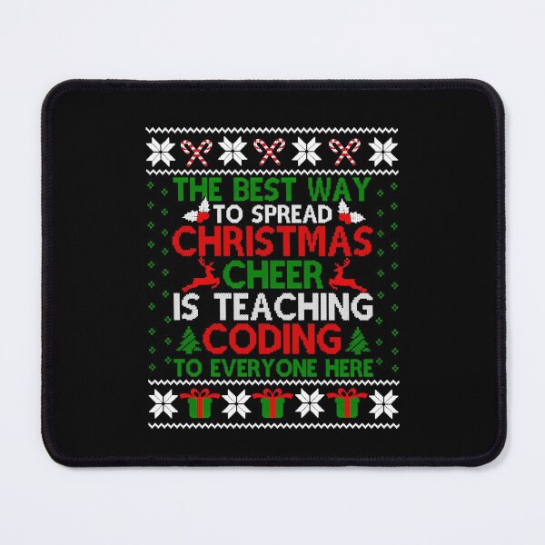 Item preview, Funny Works Coding Gift Christmas Cheer Computer Programmer and Coder designed and sold by LKTankdesign.
