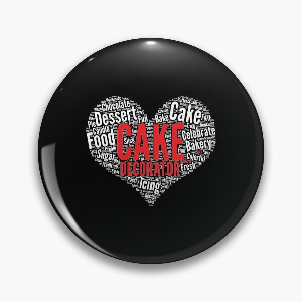 Item preview, Cake Decorator Heart Baker Decorating Bakery Shop Owner product designed and sold by theodoros20.