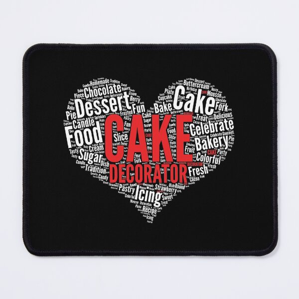 Item preview, Cake Decorator Heart Baker Decorating Bakery Shop Owner product designed and sold by theodoros20.