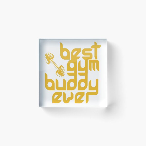 Item preview, best gym buddy ever designed and sold by LuuDesigns.