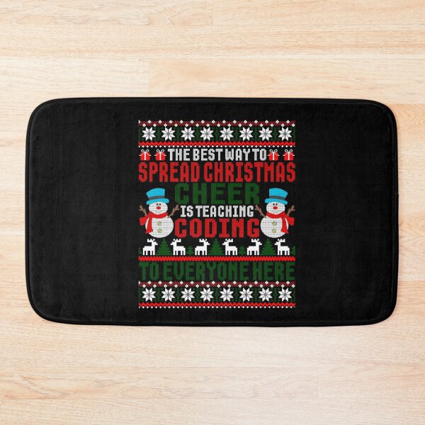 Item preview, Funny Works Coding Gift Christmas Cheer Computer Programmer and Coder designed and sold by LKTankdesign.