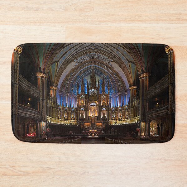 Item preview, Notre Dame Basillica interior Montreal, Montreal Canada, old Cathedral, Catholic church designed and sold by Nostrathomas66.