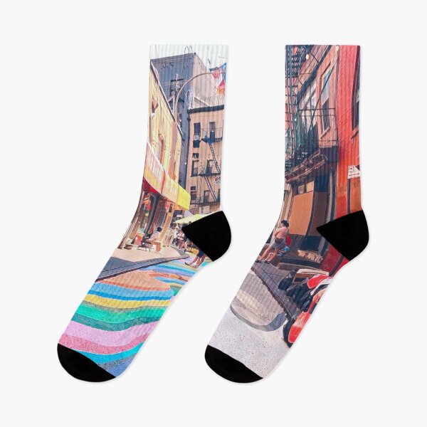 Item preview, Chinatown, New York City designed and sold by Sofia-Draws.