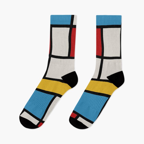 Item preview, Art Lover Mondrian Style Abstract Geometry designed and sold by BluePlanet.