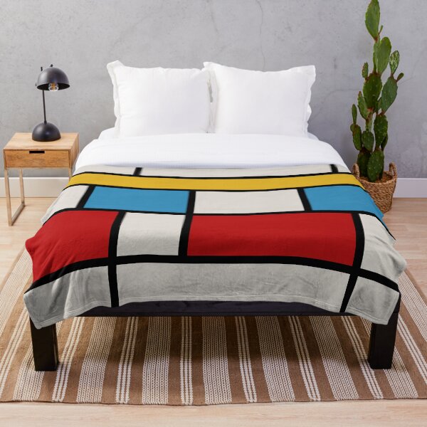 Item preview, Amante del arte Mondrian Style Geometría abstracta designed and sold by BluePlanet.