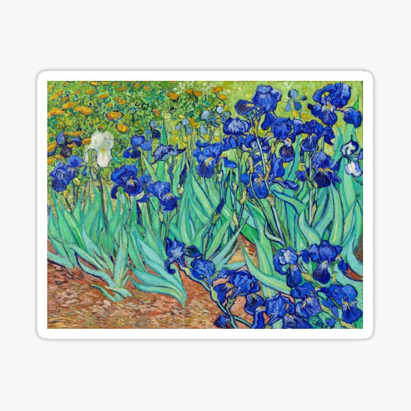 Irises - Vincent van Gogh Sticker