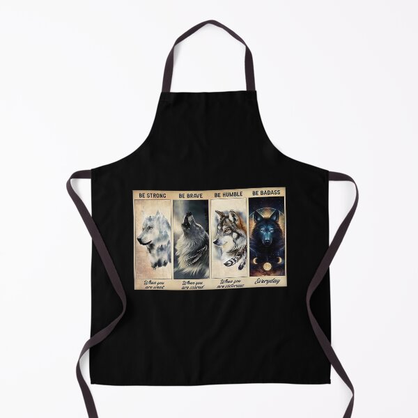 Item preview, Wolf Lover - Be Strong When You Are Weak, Indian Feather Wolf, Mystical Spirit Wolf, Wolf Mountain designed and sold by PaulaSpringArt.