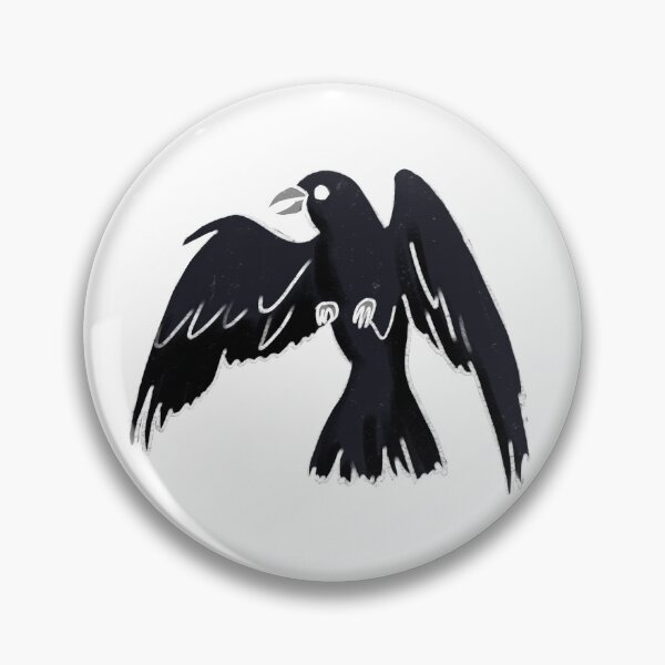 Item preview, Spooky crow flying designed and sold by Mayarart.