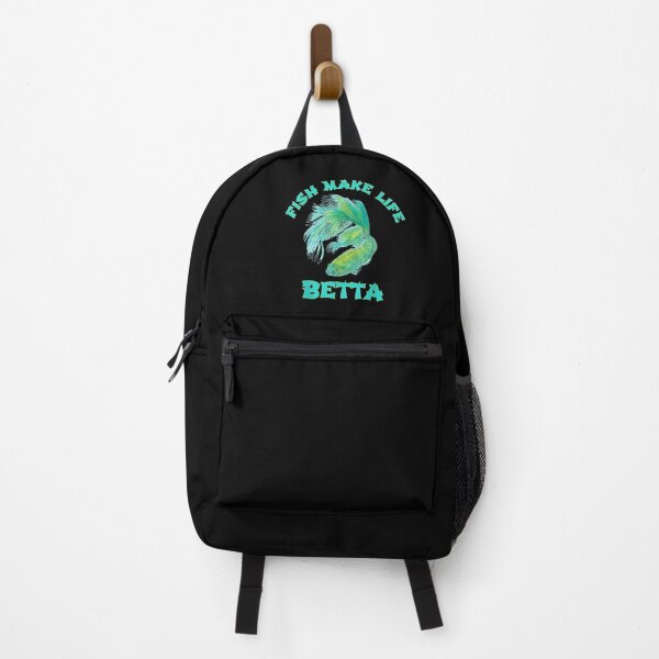Item preview, Fish Make Life Betta - Funny Fish Lover designed and sold by Zyphrost ★★★★★ (✔).