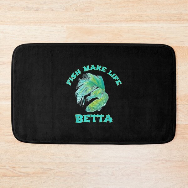 Item preview, Fish Make Life Betta - Funny Fish Lover designed and sold by Zyphrost ★★★★★ (✔).