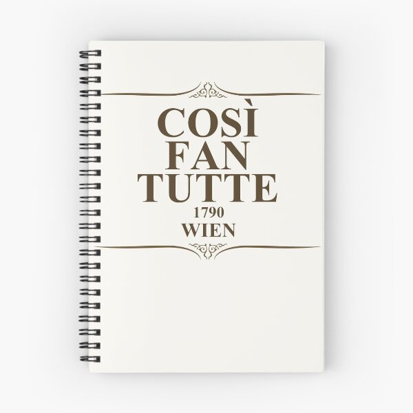 Item preview, Così Fan Tutte 1790 Wien designed and sold by ixrid.