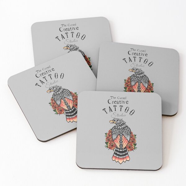 Item preview, Tattoo Studio Eagle (Red) designed and sold by Cursed-Creative.