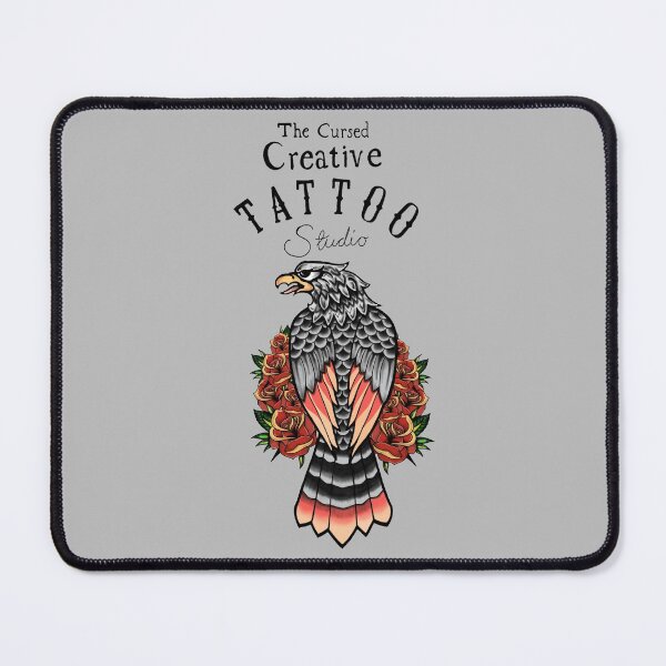 Item preview, Tattoo Studio Eagle (Red) designed and sold by Cursed-Creative.