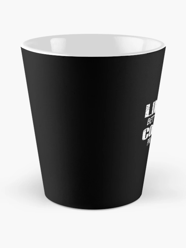 Thumbnail 2 of 4, Coffee Mug, Funny Works Coding Project Saying Programmer Code Coder designed and sold by CHTankdesign.