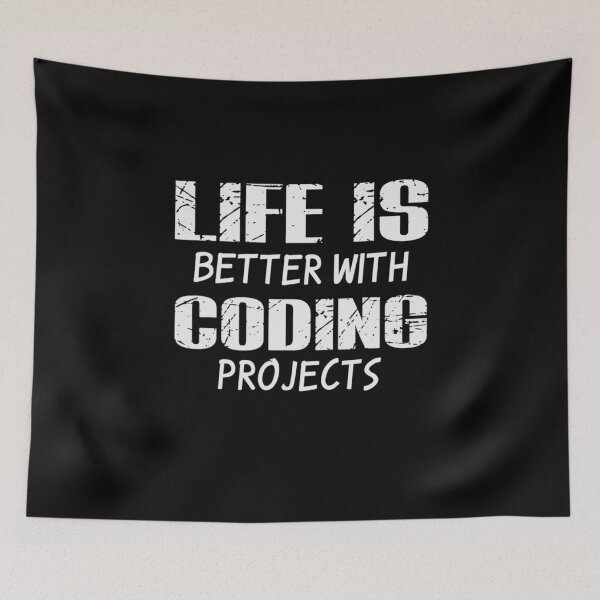 Item preview, Funny Works Coding Project Saying Programmer Code Coder designed and sold by CHTankdesign.