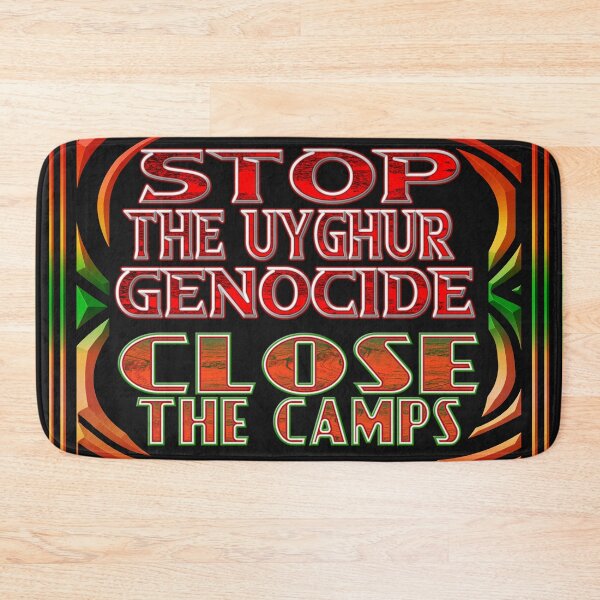 Item preview, CLOSE THE CAMPS - STOP THE UYGHUR GENOCIDE. designed and sold by Ralek.