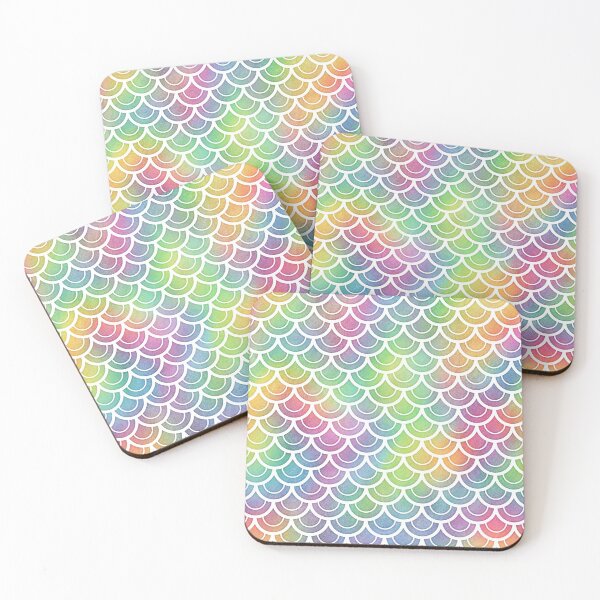 Item preview, Rainbow Mermaid Scales designed and sold by Meliafroggy.