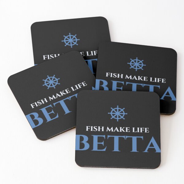 Item preview, Fish Make Life Betta - Funny Fish Lover designed and sold by Zyphrost ★★★★★ (✔).