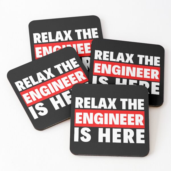 Item preview, relax the engineer is here designed and sold by T-shirtgallery.