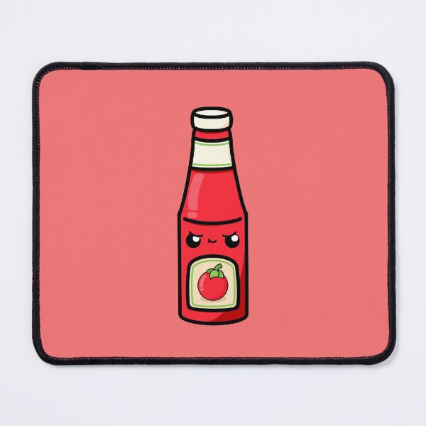 Item preview, Cute Cartoon Tomato Ketchup || Tomato Sauce || Kawaii designed and sold by cookingwithten.