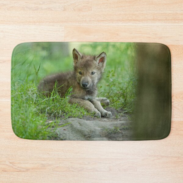 Item preview, Timber Wolf Pup designed and sold by WolvesOnly.