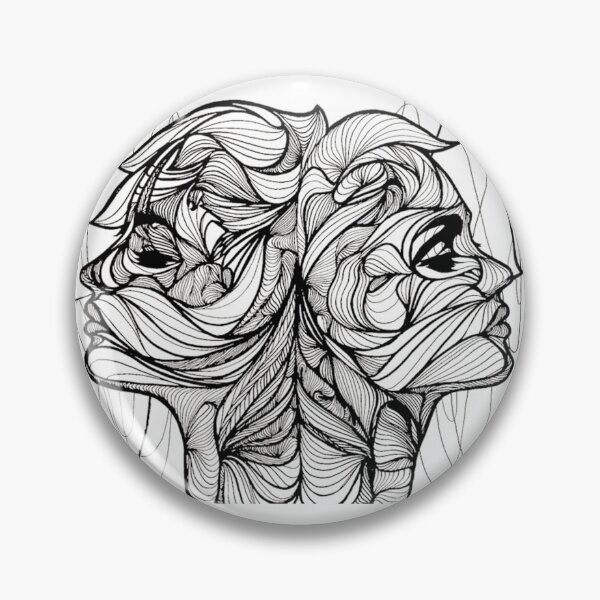 Item preview, Faces No2 (artwork by E. Teklai) designed and sold by MELWA-DESIGNS.