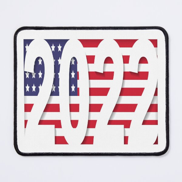 Item preview, 2022 Happy New Year America Usa designed and sold by AEGMEDIA.