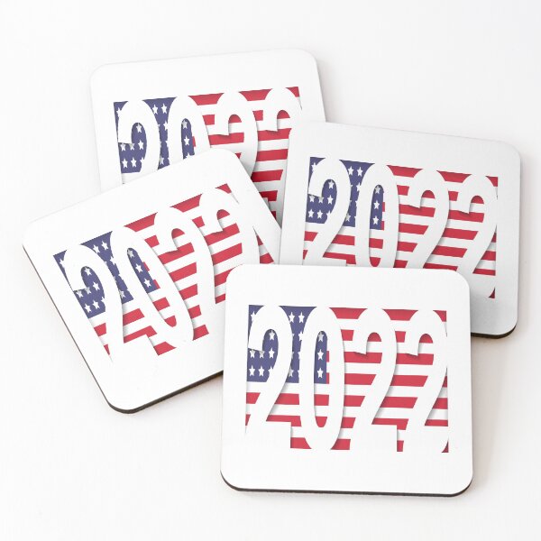 Item preview, 2022 Happy New Year America Usa designed and sold by AEGMEDIA.