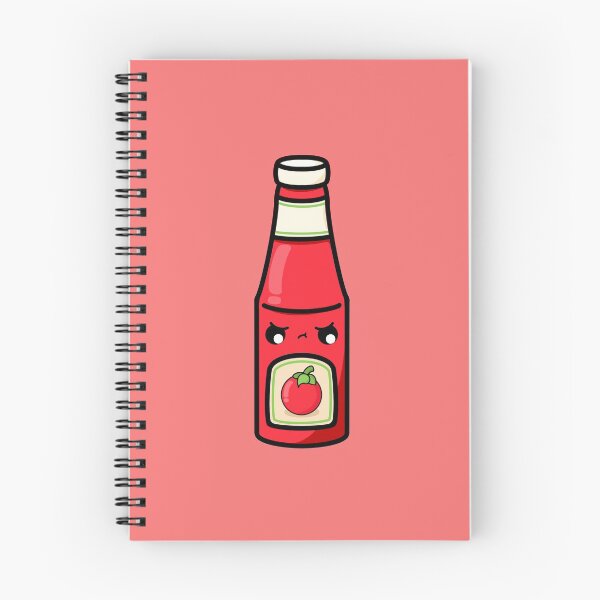 Item preview, Cute Cartoon Tomato Ketchup || Tomato Sauce || Kawaii designed and sold by cookingwithten.