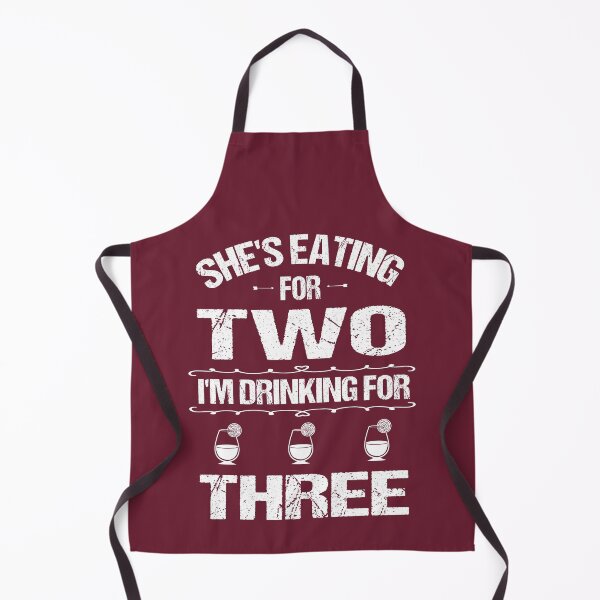 Item preview, She's Eating For Two I'm Drinking For Three, Gift for Pregnancy  designed and sold by Beinfashion.