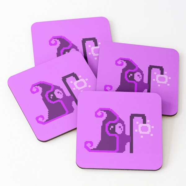 Item preview, Tiny Purplish Pink Pixel Wizard designed and sold by rin3d .
