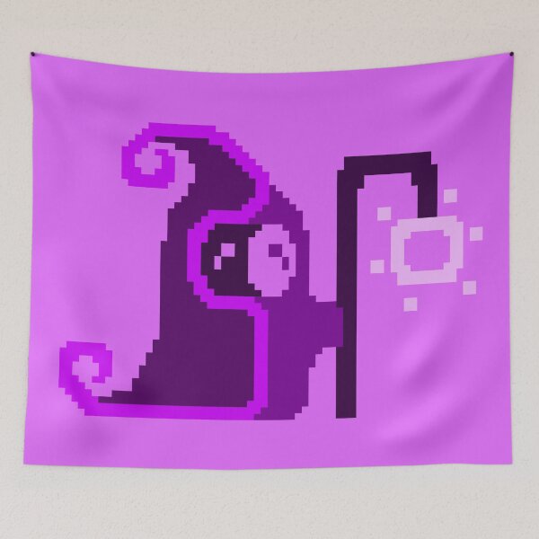 Item preview, Tiny Purplish Pink Pixel Wizard designed and sold by rin3d .