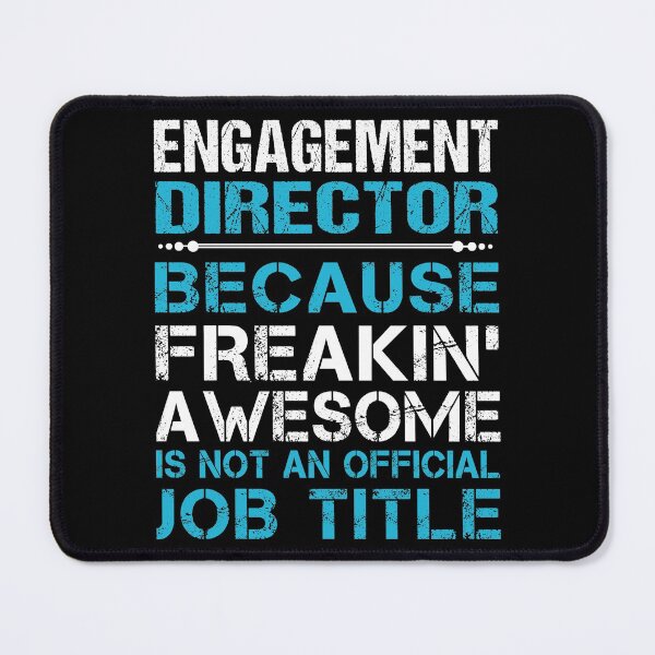 Item preview, Engagement Director T Shirt - Freaking Awesome Job Gift Item Tee designed and sold by oetate4774.