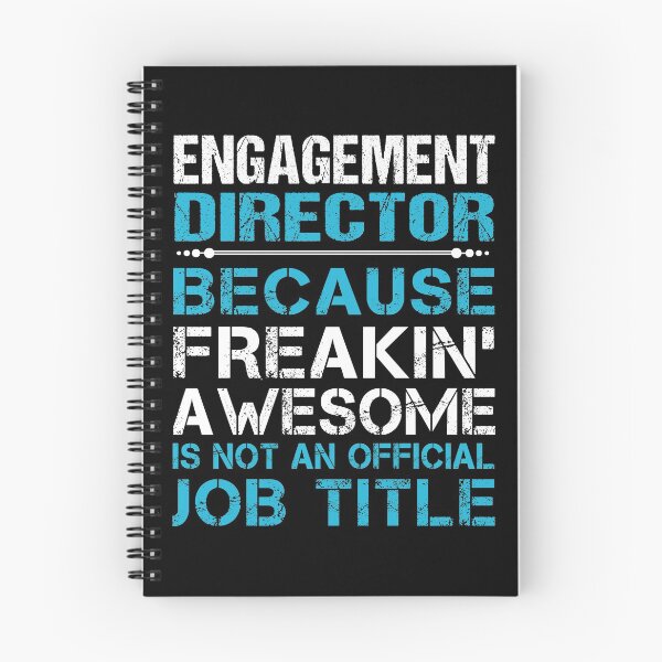 Item preview, Engagement Director T Shirt - Freaking Awesome Job Gift Item Tee designed and sold by oetate4774.