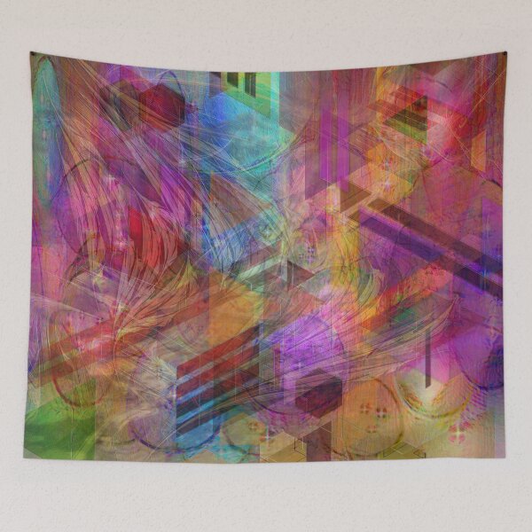 Item preview, Magnetic Abstraction (Square Version) - By John Robert Beck designed and sold by studiobprints.