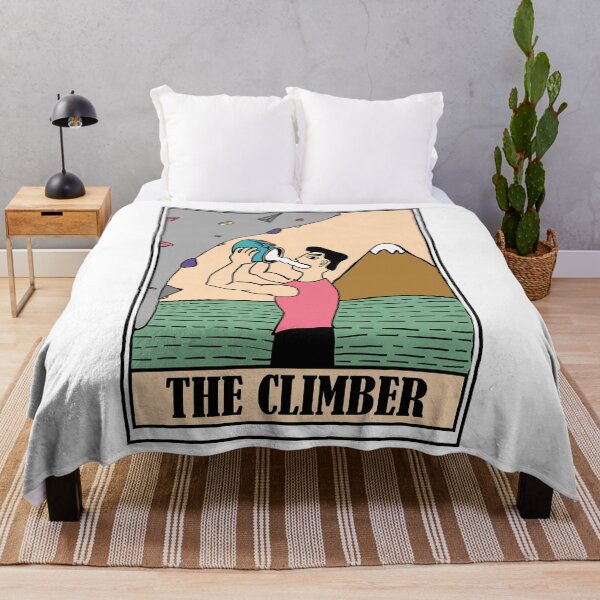 Item preview, Colored version of You Need Chalk Tarot Style The Climber Card Classic designed and sold by moneyhire.