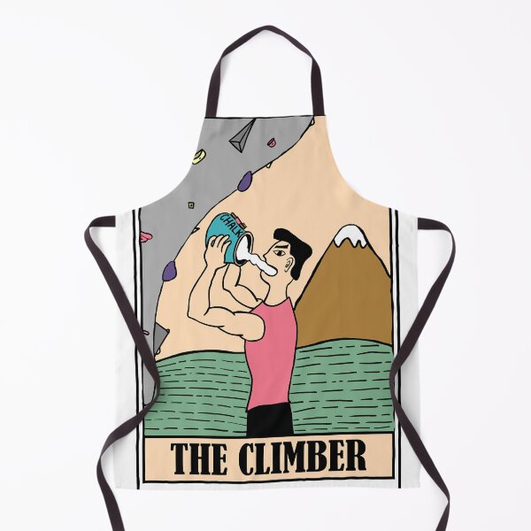 Item preview, Colored version of You Need Chalk Tarot Style The Climber Card Classic designed and sold by moneyhire.
