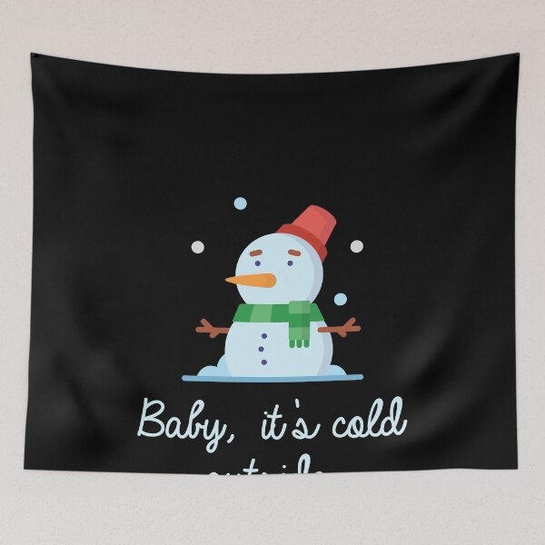 Item preview, Winter Snow Christmas Snowman designed and sold by MarianRossberg.
