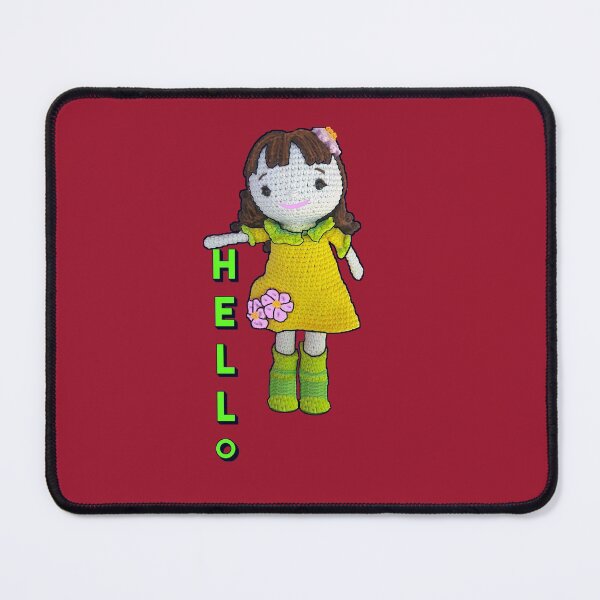 Item preview, Cute Crochet Doll designed and sold by Eklectikos.