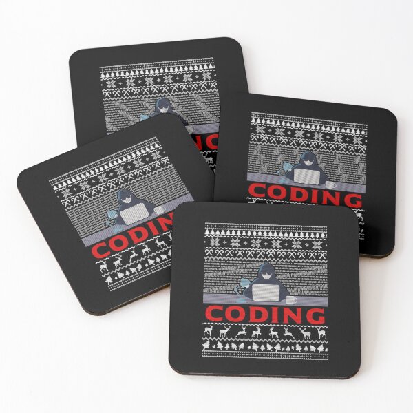Item preview, Funny Works Coding Ugly Christmas Sweater For Coding Coder Programmer designed and sold by UTVankdesign.