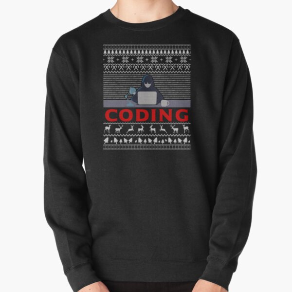 Item preview, Funny Works Coding Ugly Christmas Sweater For Coding Coder Programmer designed and sold by UTVankdesign.
