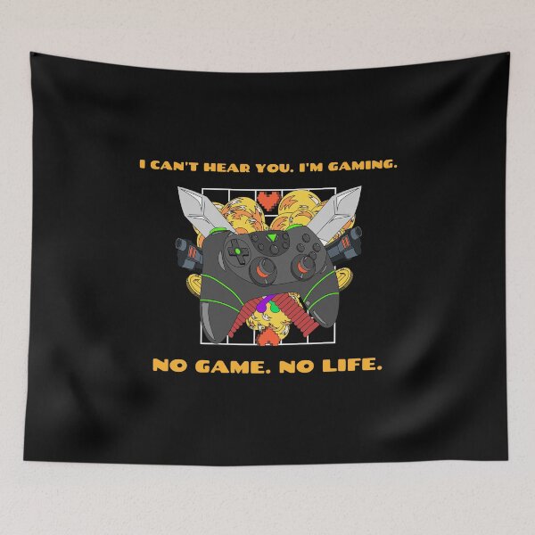 Item preview, No puedo escucharte. Soy Gaming. Sin juego, sin vida. designed and sold by friendlyspoon.