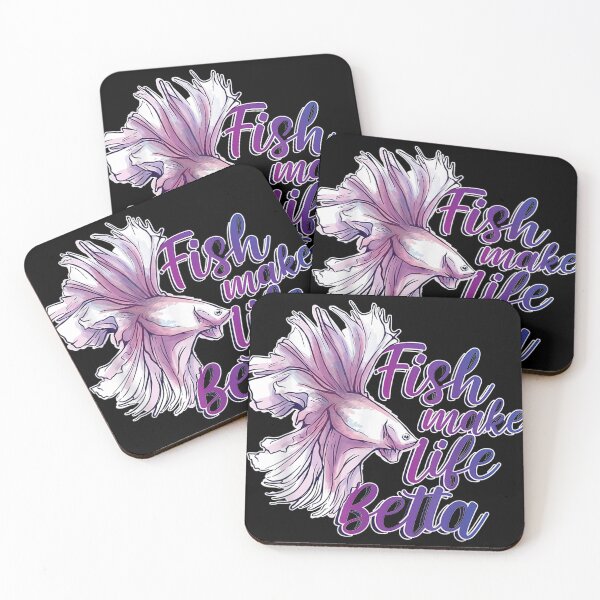 Item preview, Fish Make Life Betta - Funny Fish Lover designed and sold by Zyphrost ★★★★★ (✔).
