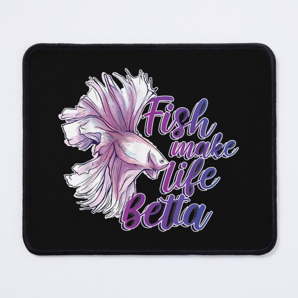Item preview, Fish Make Life Betta - Funny Fish Lover designed and sold by Zyphrost ★★★★★ (✔).
