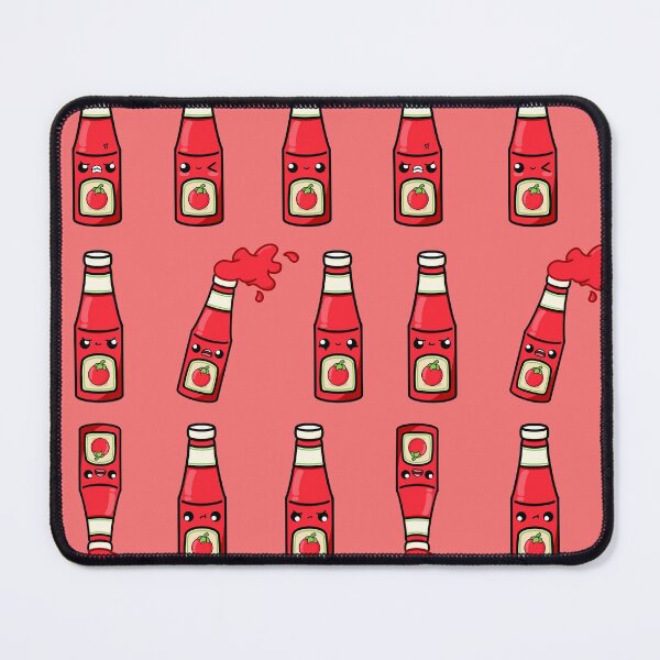 Item preview, Cute Cartoon Tomato Ketchup || Tomato Sauce || Kawaii || Sticker Pack designed and sold by cookingwithten.