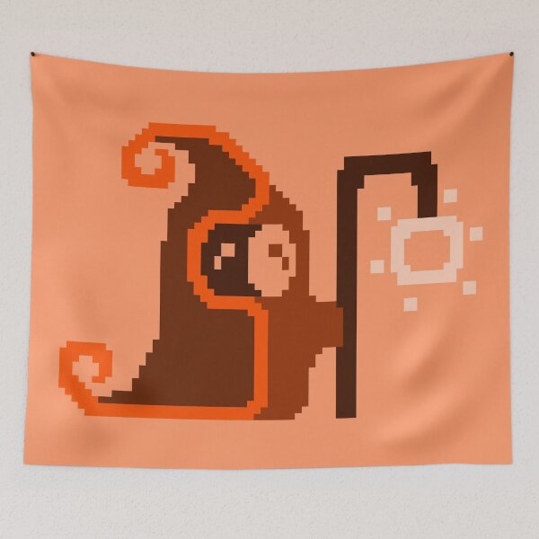 Item preview, Tiny Orange Pixel Wizard designed and sold by rin3d .