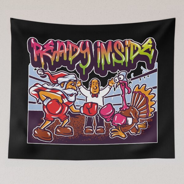 Item preview, Funny Boxing Santa Clause Turkey Thanksgiving christmas  designed and sold by Pexilus.
