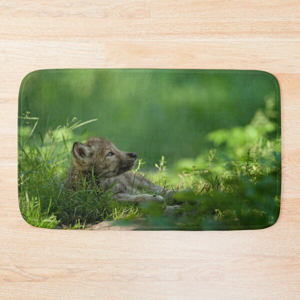 Item preview, Timber Wolf Pup designed and sold by WolvesOnly.